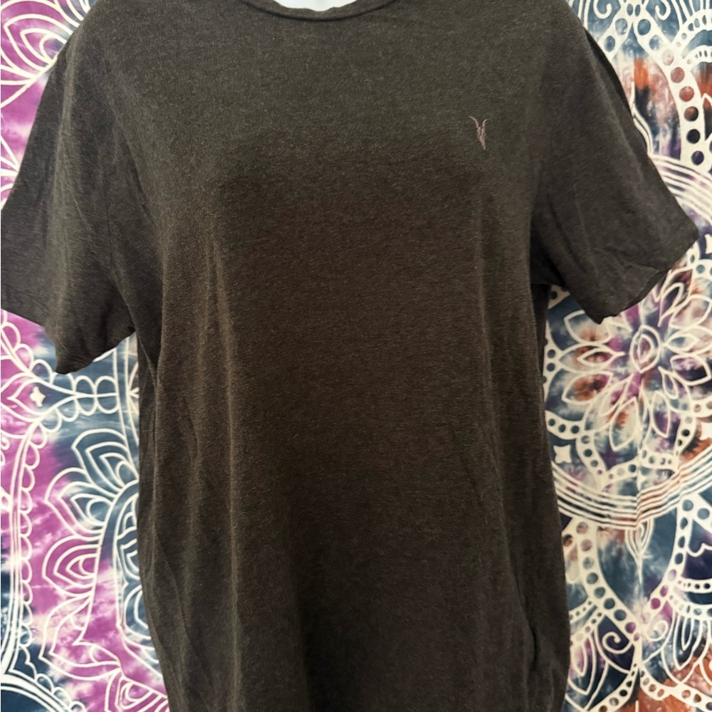 All Saints Charcoal Tee